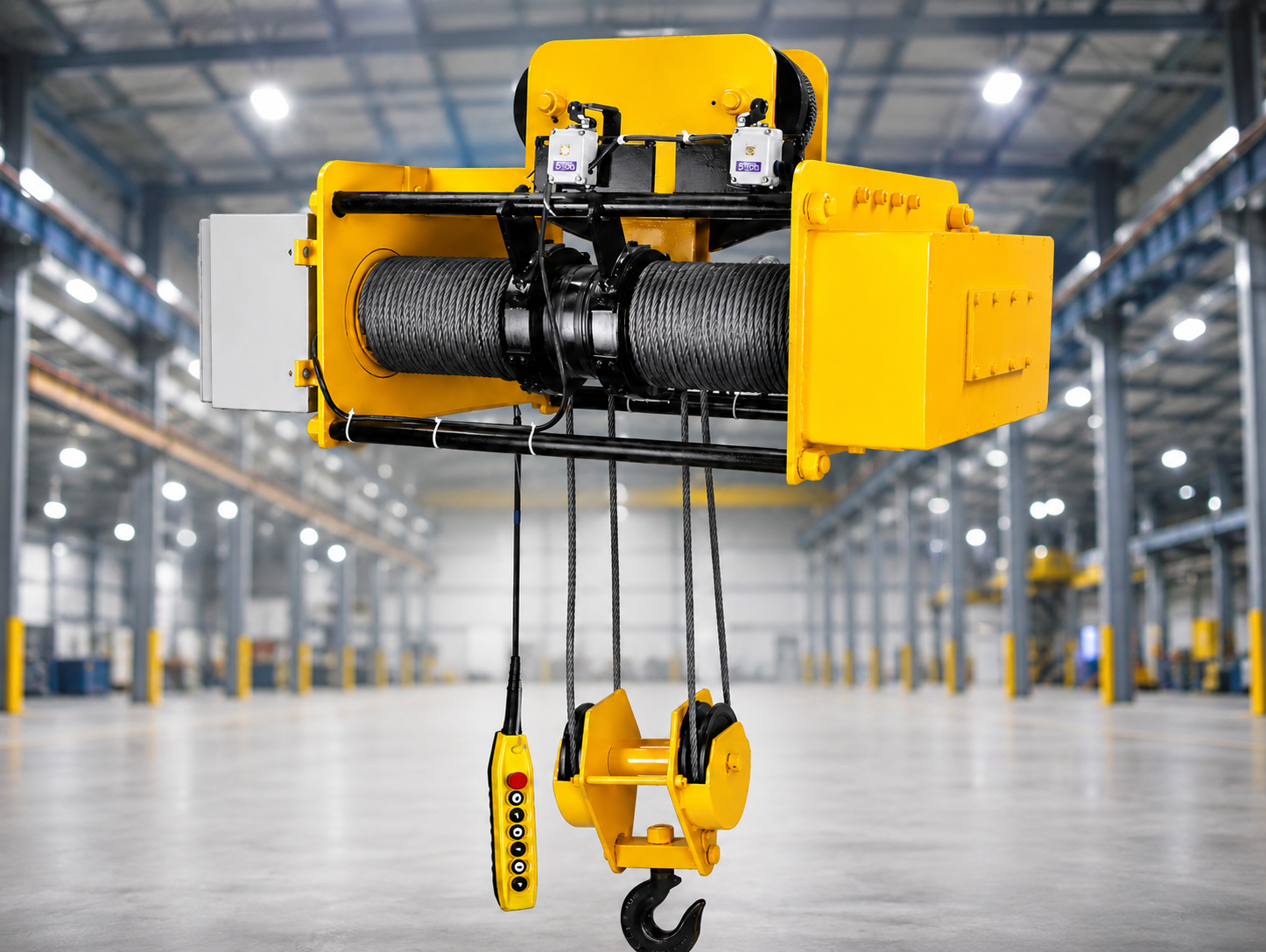 Electric wire rope hoist